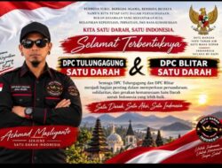 Satu Darah Indonesia Ucapkan Selamat atas Terbentuknya DPC Tulungagung dan DPC Blitar.