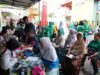 Wujud Nyata Kemanunggalan, Kodim 0808/Blitar Gelar Bakti Sosial Dan Baksoskes Serentak Sambut HUT Ke-81 TNI