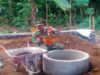 Wujud Kepedulian Lingkungan, Babinsa Sukosewu Dampingi Pemasangan Septic Tank Rumah Warga
