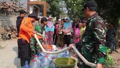Setetes Air, Sejuta Harapan Kodim 0809/Kediri Hadir untuk Warga Desa Surat