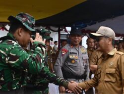 Bupati Nias Buka Kegiatan TMMD, TNI Percepat Pembangunan Pedasaan