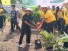 Green Policing, Polres Kediri Tanam Puluhan  Bibit Pohon di Pondok Nurul Hakim