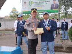 Kapolres Kediri Kota Jadi Pembina Upacara di MAN 2, Ajak Pelajar Bijak Bermedsos dan Jauhi Narkoba